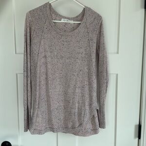 Purple heathered sweater size medium